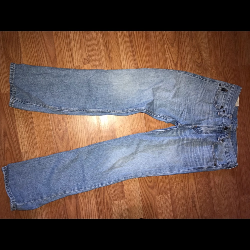 Light denim jeans